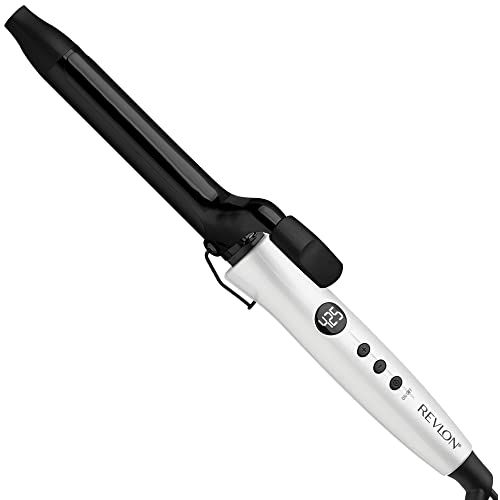 Revlon Crystal C Ceramic Hair Curling Iron Long-Lasting Shine and Less Frizz, (1 in)