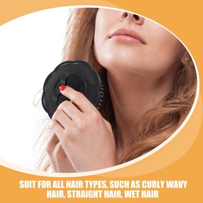 Healeved 2PCS Shampoo Brushes Hair Scalp Cleaning Brushes Handheld Scalp Scrubber Shampoo Cleaning Massage Brush Hair Scrubber Promotes Bleed Circulation