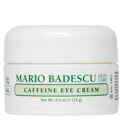 Mario Badescu Caffeine Eye Cream for All Skin Types Visibly Decreases Dark Circles and Under Eye Bags, Formulated with Caffeine Squalane, 0.5 Oz (Pack of 1)