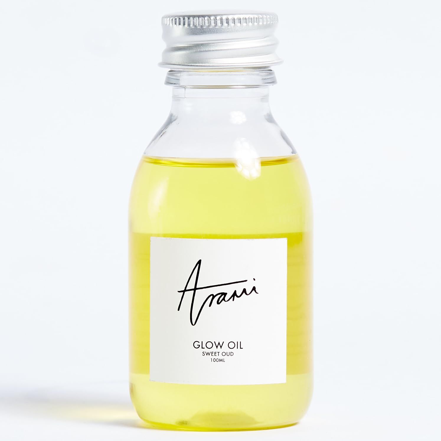 Arami Essentials Glow Oil Multipurpose, Nutrient-Rich Face, Body Hair Oil Contains Shea Oil, Moisturizes, Strengthens, Combats Scars Blemishes, Brightening, Anti-Aging, Vegan, Cruelty-Free