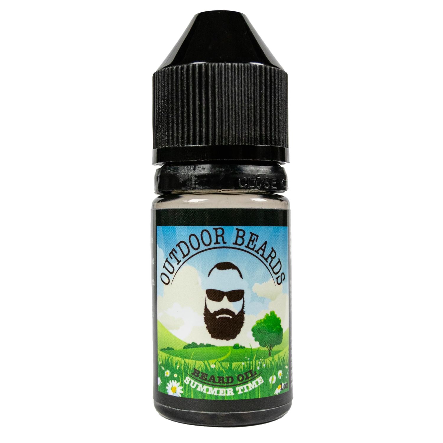 Outdoor Beards 1 oz Beard Oil Infused Beard Oil to Support Beard Softness Beard Growth Naturally Scented Oil for Beard Care Daily Use Beard Oil (Summer Time)