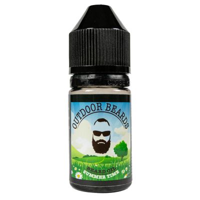 Outdoor Beards 1 oz Beard Oil Infused Beard Oil to Support Beard Softness Beard Growth Naturally Scented Oil for Beard Care Daily Use Beard Oil (Summer Time)