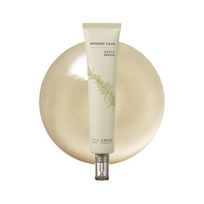 AMOS PROFESSIONAL Botanic Calm Scalp Serum l Vegan Scalp Hair Strengthening Treatment with Rosemary and Biotin for All Hair Types, 2.7 fl.oz