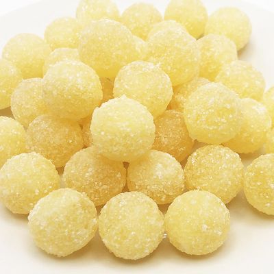 Barnetts - Mega Sour Candy Lemon 227g - Trendy Sweet Bags - Traditionally Handmade Sweets - Sour Coating Lasts 20 Seconds - Candies for Party Bag, Gift Hamper, or Hamper Box