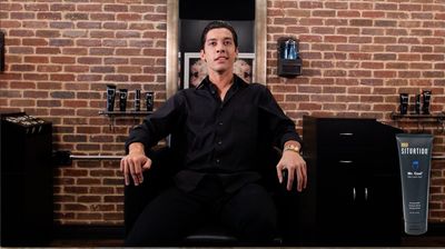 Hair Situation Hair Gel Mr. Cool Wet Look and Styling Comb with Fine and Wide Tooth - Handmade for Head Hair, Beard, Mustache - Fine or Coarse Hair Grooming for Men