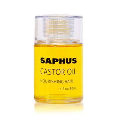 SAPHUS Hair Oil - Hair Heat Protectant Oil for Frizz Control - Boost Hair Shine Smooth Split Ends - Color Safe Formula - Paraben, Phthalate and Sulfate Free (1 fl oz)