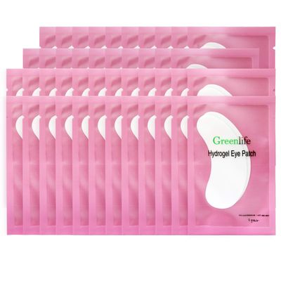 GreenLife 300 Pairs Eye Pads, 100 Naturel Eyelash Extension Under Eye Gel Pads patches kit Collagen with Aloe Vera Hydrogel Eye Patches set for Eyelash Extension Supplies Tools (50 150 300 Pairs)