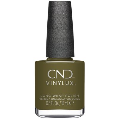 CND Vinylux Longwear Green Nail Polish, Gel-like Shine Chip Resistant Color, Olive Grove, 0.5 fl. oz