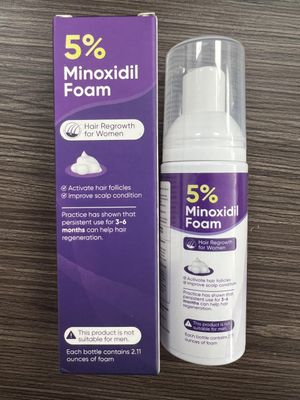 5 Minoxidil Foam for Women Hair Growth Foam Suitable for Hair Thinning Receding Hairline