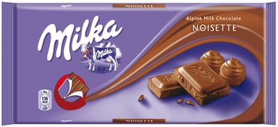 World&#39;s Best Milka Chocolate - Noisette, 10 Bars