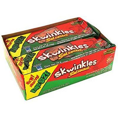 Lucas Skwinkles Salsagheti Watermelon - King Size, 6 Count (SUGAR CANDY - ETHNIC)