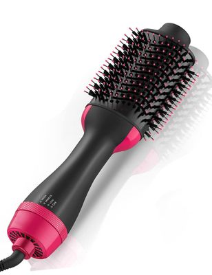 Blow Hair Dryer Brush One-Step Hot Air Brush and Volumizer, Oval Brush for Blow Drying, 4 in 1 Styling Tools for Women2024 New