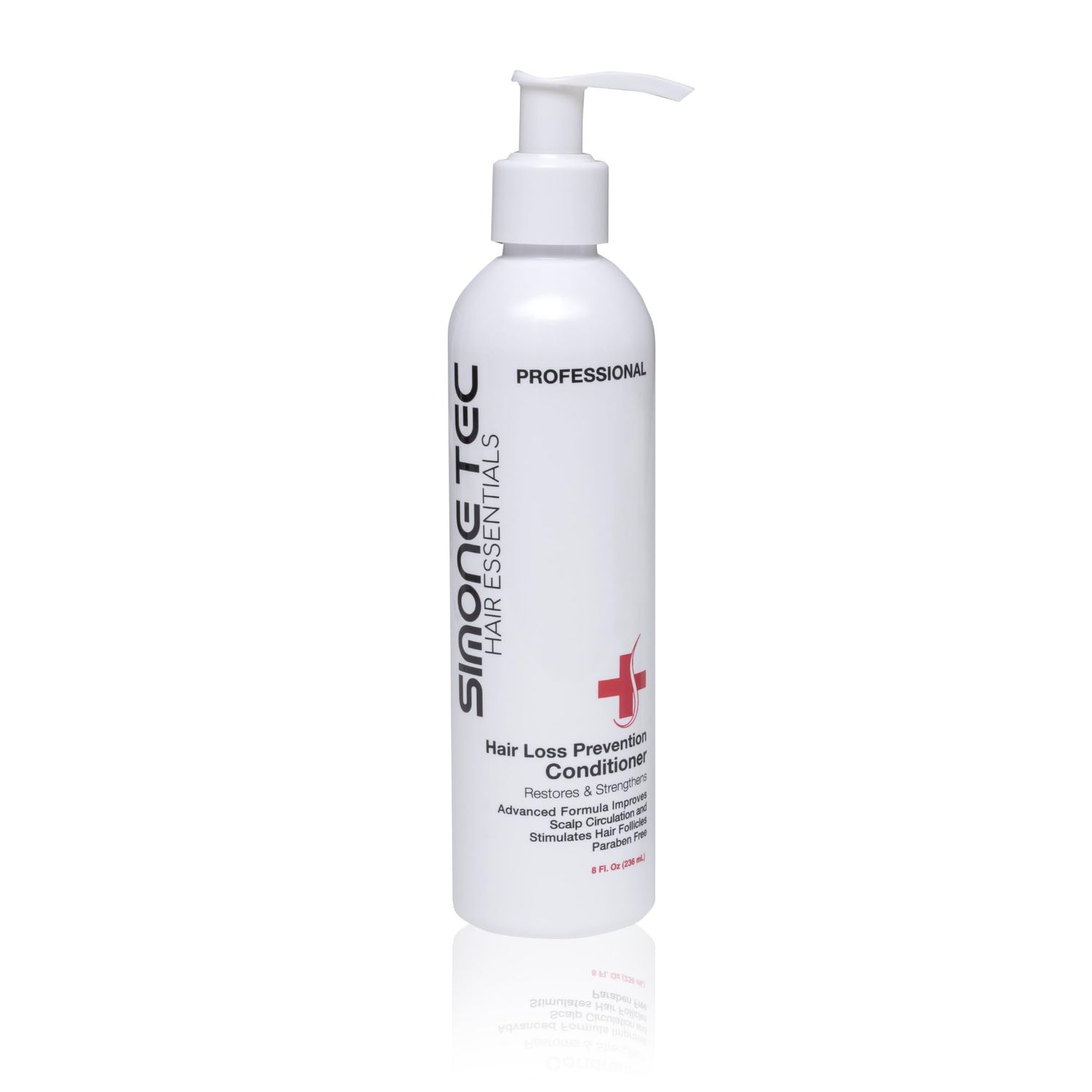 Simone Tec Hair Loss Prevention Conditioner 8Fl.Oz(236ML) Restore StrengthensAdvanced Formula Improves Scalp Circulation and Stimulates Hair Follicles