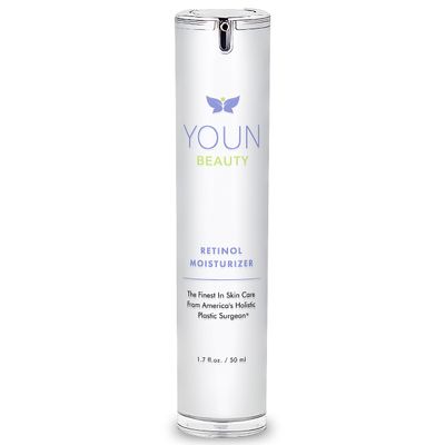 YOUN Beauty Retinol Night Cream Moisturizer for Face by Holistic Dr. Anthony Youn - Paraben-Free Face Moisturizer with Vitamin B5 E, Hyaluronic Acid, and Green Tea for Skin Renewal, 50ml