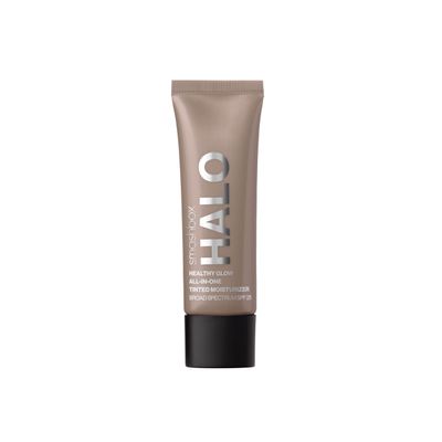 Smashbox Halo Healthy Glow All-In-One Tinted Moisturizer SPF 25 Light to Medium Coverage Hyaluronic Acid, Oil free Anti Humidity, 0.4 Fl Oz