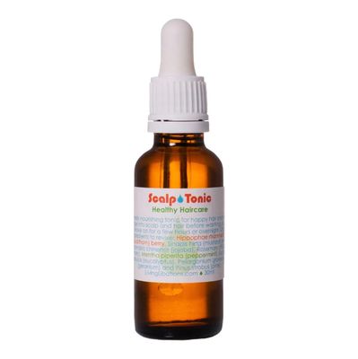 Living Libations - Organic Hair Scalp Tonic Natural, Wildcrafted Clean Beauty (1 fl oz 30 ml)