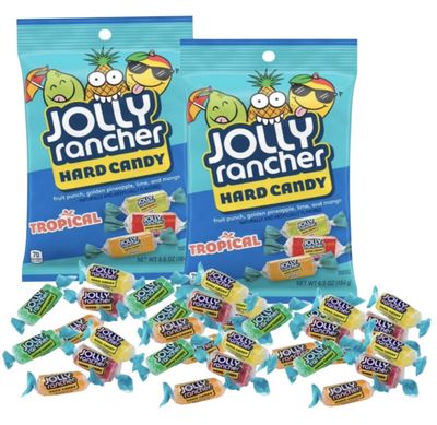 Jolly Ranchers Hard Candy Bulk Assorted Flavors -Jolly Ranchers Candy Variety Mix -Individually Wrapped Candy (2 Pack - 6.5 OZ)