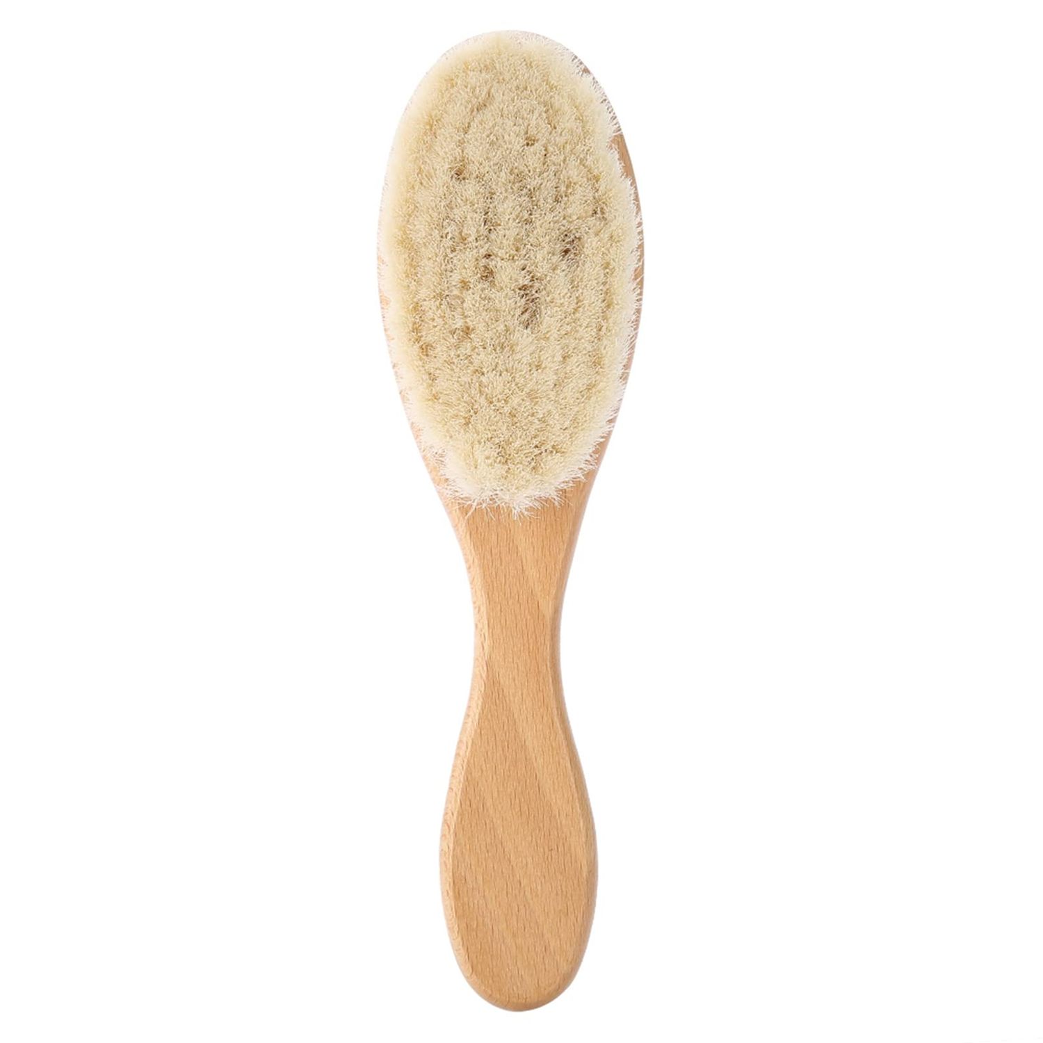 Hair Cleaning Brush, Shine and Texture, Hair Brush for Women Men, Soft Brush with Wood Handle for Thin and Fine Hair, Improve Growth