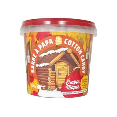 Canadian Maple Cotton Candy - 40g - Imported