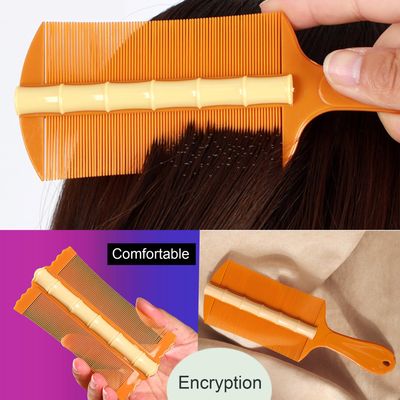 ACKNOUR 2 Pcs Dandruff Combs, Lice Combs, Flea Combs, Hair Comb Double Sided Fine Tooth Combs,Combs for Kids, Adults or Pet's 02
