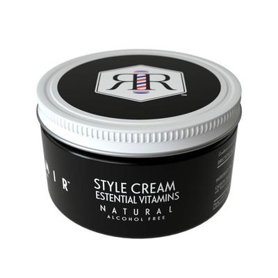 Reamir Men&#39;s Style Cream - High Impact Shine - Lightweight Flexible Hold - Frizz Protection - All Day Hold - All Natural 4 oz