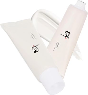 2PC Relief Sun Organic Sunscreen SPF50, PA Rice and Probiotics, 50ml Skin Care Solution for All Skin Types, Nourishing Skin Protection and UV Defens