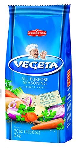 Vegeta All Purpose Seasoning Podravka 70 Ounce 2 kg Bag