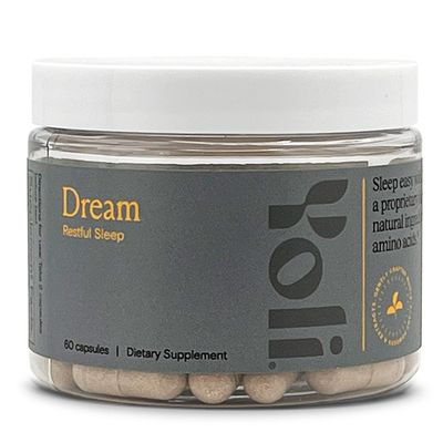 Yoli Dream - Non Habit Forming Sleep Aids for Adults - Contains Melatonin, Natural Ingredients and Amino Acids 60 Count1 Pack.