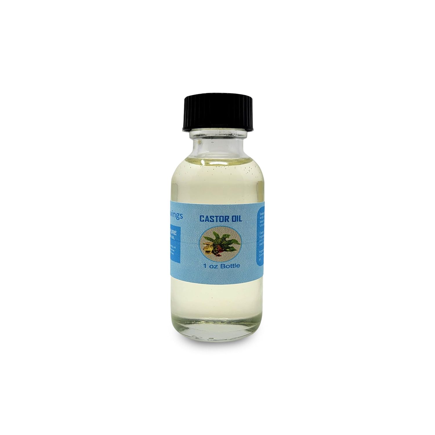 Onisavings Castor Oil USDA Organic Cold-Pressed, 100 Pure, Hexane-Free Castor Oil - Moisturizing Healing, For Dry Skin, Hair Growth - For Skin, Hair Care, Eyelashes