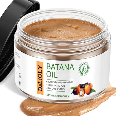 Batana Oil for Hair Growth - 100 Raw Organic Dr Sebi Batana Oil - Cold-Pressed Pure Unrefined Batana Hair Mask for Women Men