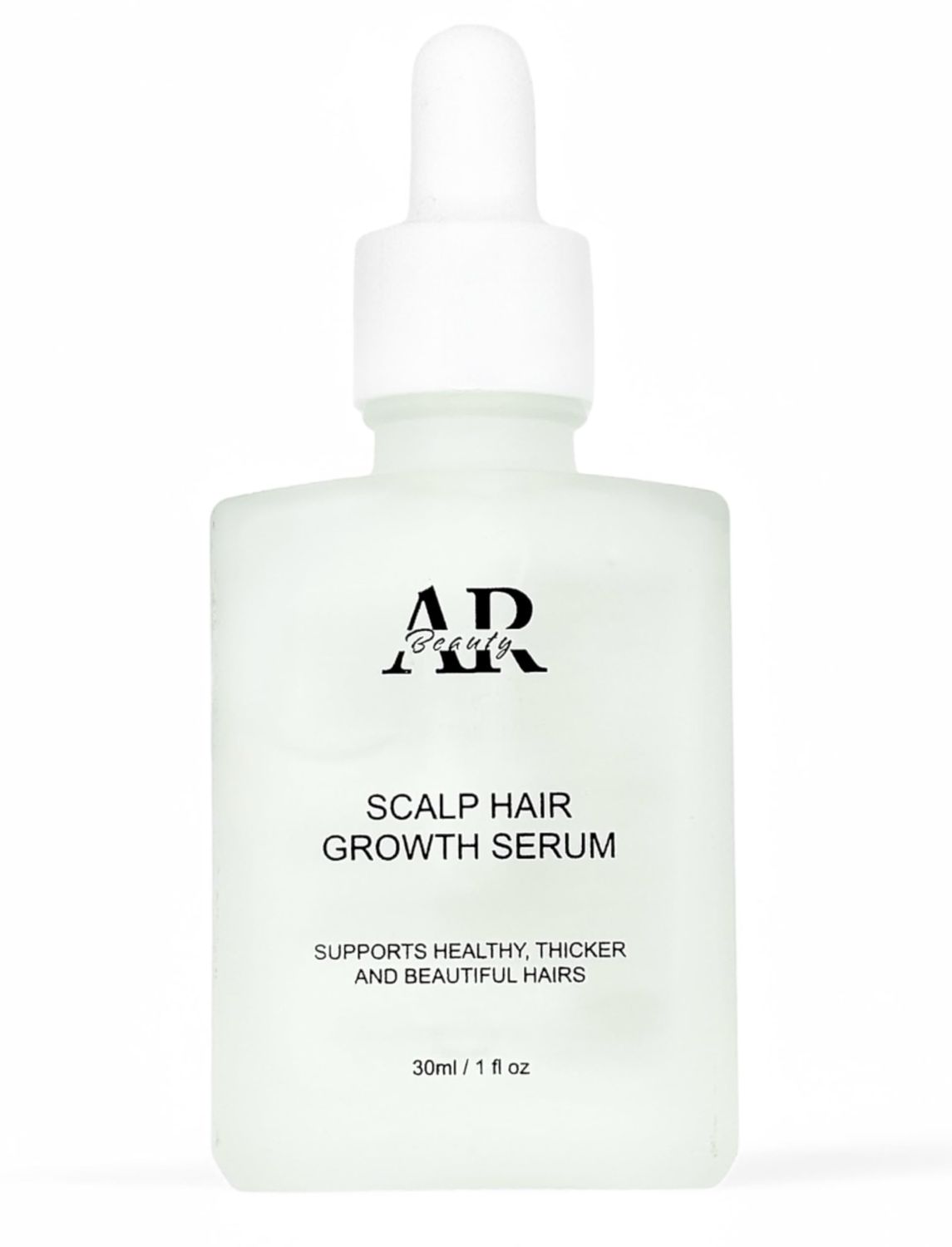 AR Scalp Serum for Hair Growth -Thicker and Fuller Looking Hair - Paraben Smell Free- Nourishing Formula with Rosemary Biotin Caffeine Red Clover Hair Regrowth Treatment for Women Men - 1 Fl.Oz