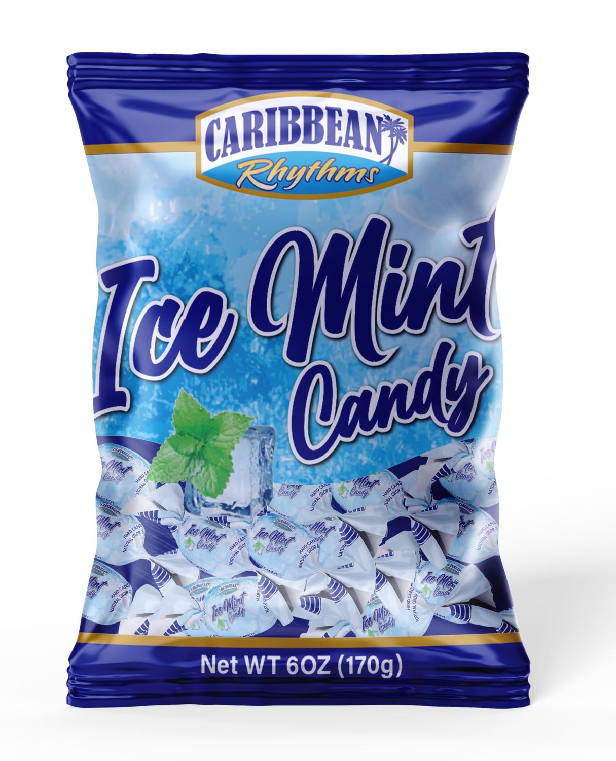 Caribbean Rhythms Ice Mint Candy, 6 oz