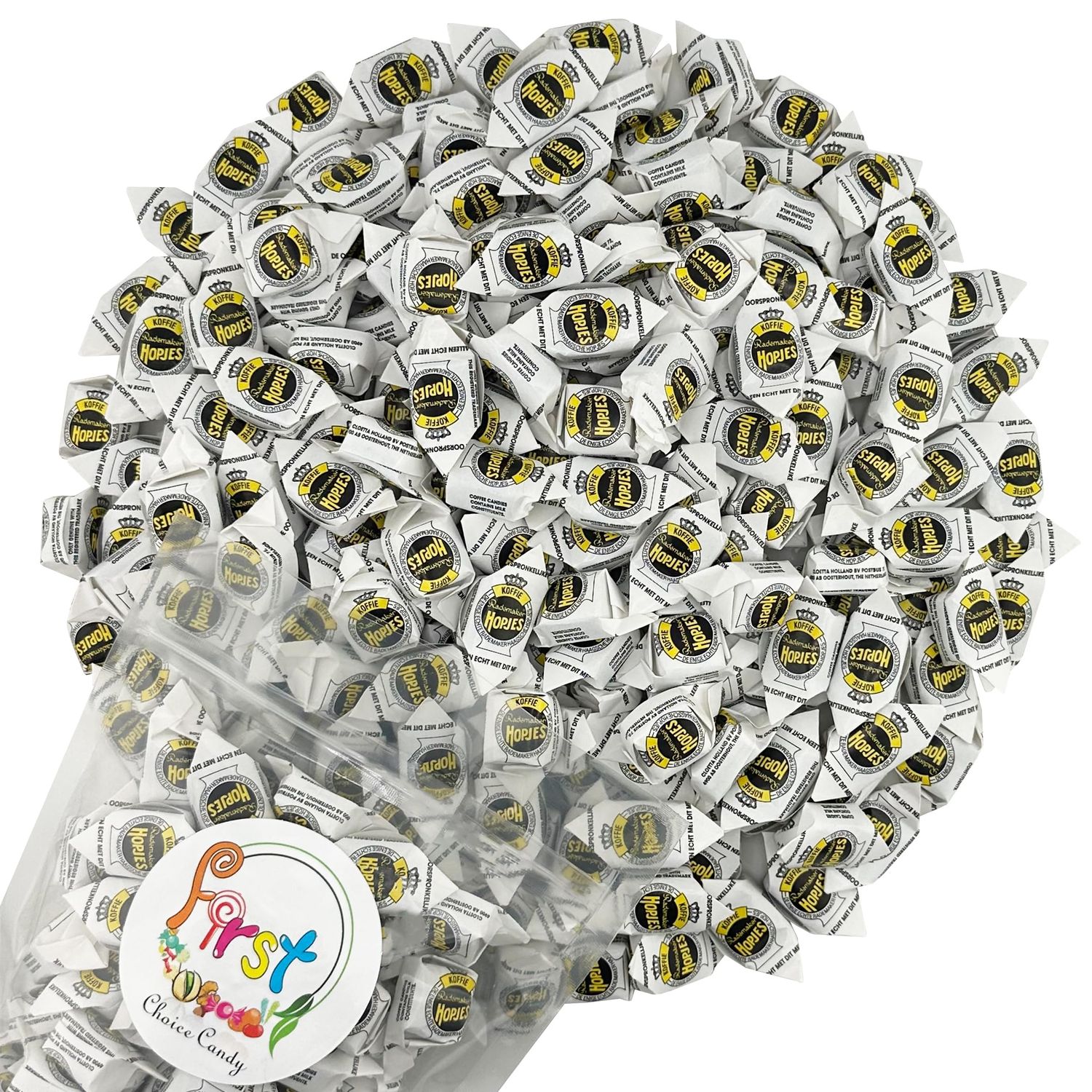 Original Hopjes Coffee Candy, Wrapped Hard Candy (2 Pound)