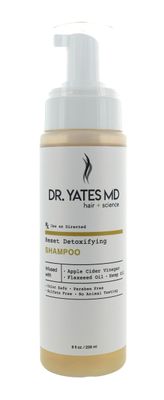 Dr. Yates MD - Reset Clarifying Shampoo with Apple Cider Vinegar, Adds Body to Hair and Stimulates Growth (8 Fl Oz.)