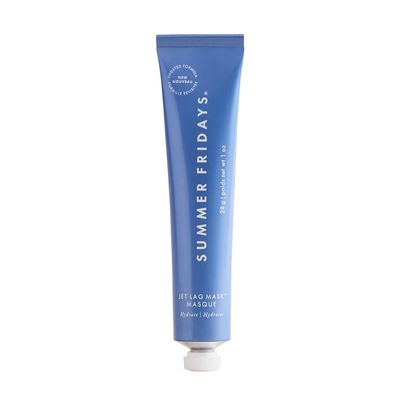 Summer Fridays Jet Lag Mask Mini - Hydrating Face Moisturizer Mask - Enriched with Hyaluronic Acid, Niacinamide, Glycerin Antioxidants Helps Nourish Skin for a Renewed Radiant Complexion (1 Oz)