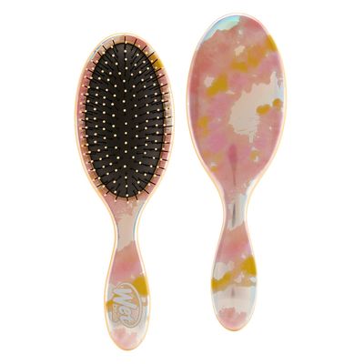 Wet Brush Original Detangler Hair Brush, Tie Dye Peach - All Hair Types - Ultra-Soft IntelliFlex Bristles Glide Through Tangles with Ease - Pain-Free Comb for Men, Women, Boys and Girls