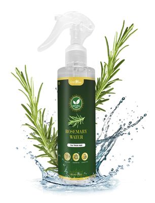 Rosemary Water for Hair Growth 100 Natural Rosemary Water Scalp Revitalizer Promotes Hair Growth, Reduces Hair Fall, Adds Shine 200ml