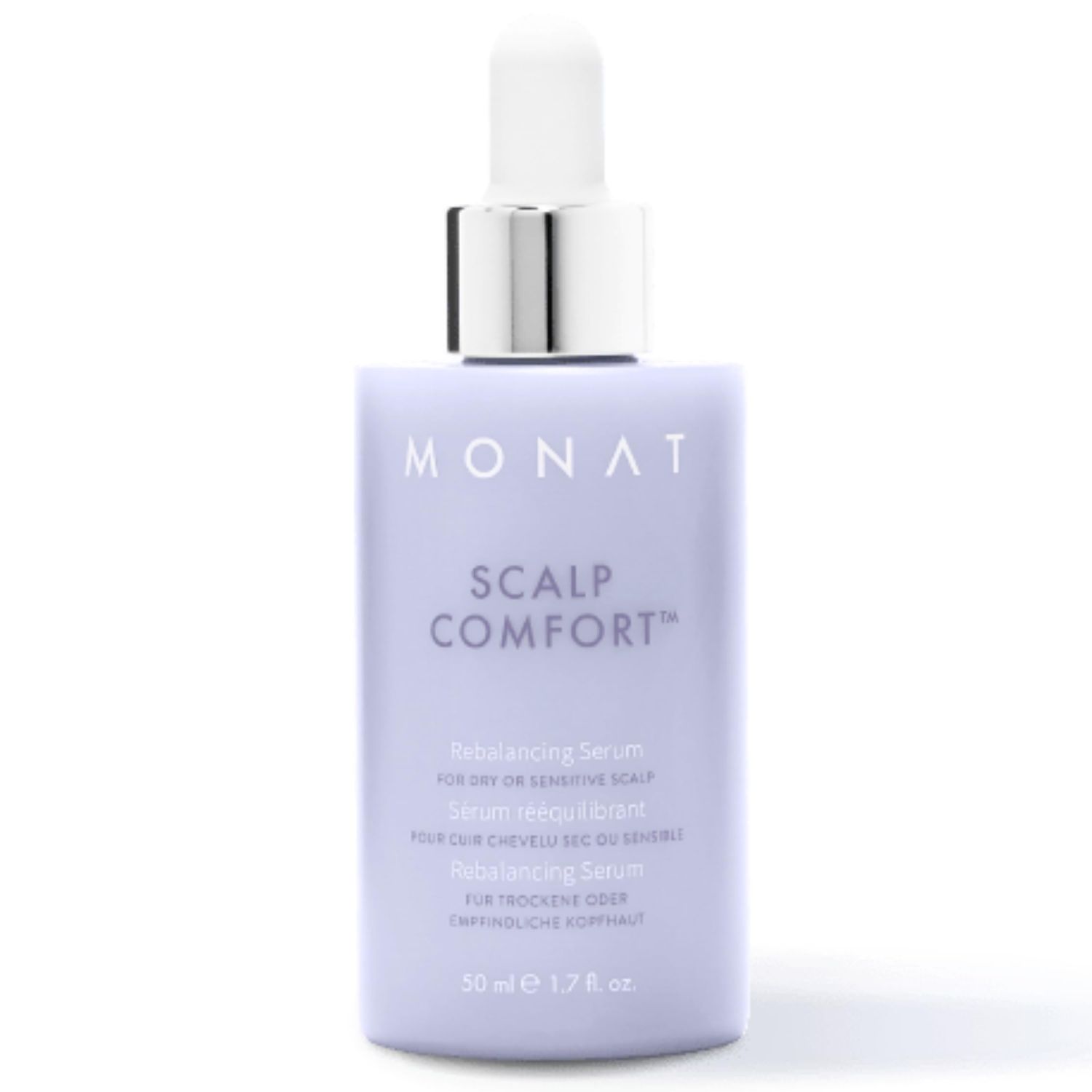 MONAT Scalp Comfort Rebalancing Serum - Hydrating Soothing for Sensitive Scalp, Naturally Derived, Lightweight Cooling Formula for Lasting Relief Scalp Balance 50 ml 1.7 fl. oz
