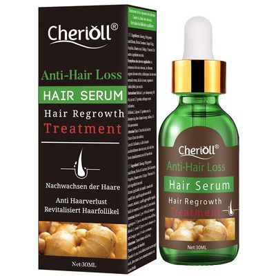 Hair Growth Serum - Treats Hair Loss Thinning, Stimulates New Growth, Promotes Thicker, Fuller, and Faster Hair
