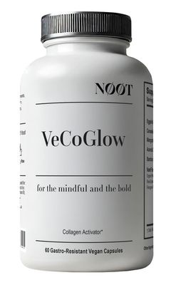 NT VeCoGlow - Premium Vegetarian Collagen for Women Men (Pills) with Vitamin C - Multi Collagen Peptides (Types I, V X) - Eggshell Membrane - Supplements for Smooth, Firm and Glowing Skin