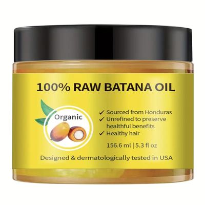 Batana Oil for Hair Growth - Herbal Hair Oil for Thicker, Stronger Hair - Moisturizing Scalp Repair Treatment for Men Women - Smooth, Shiny, Healthier Hair - 5.3 fl oz.