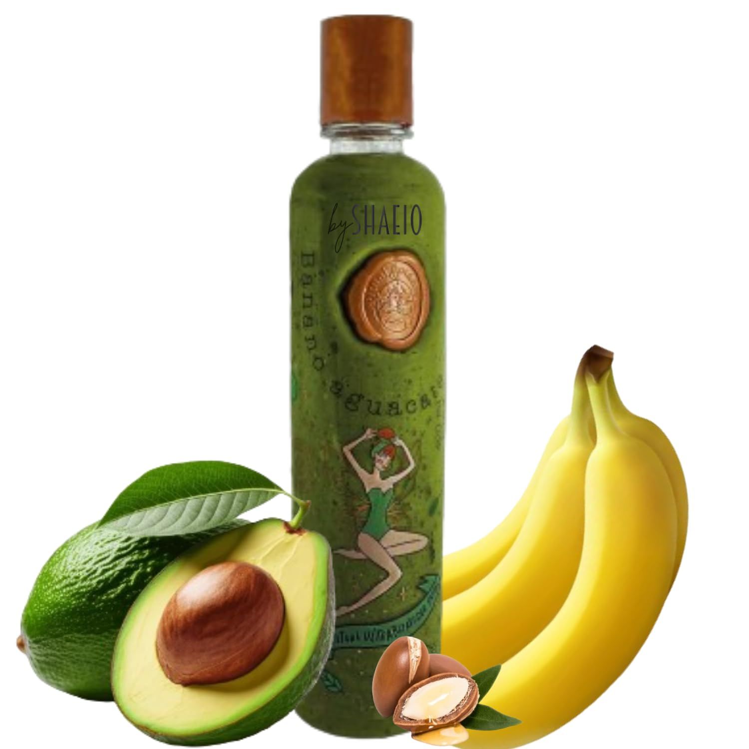 RITUAL BOTANICO Tratamiento Reparador Intensivo PLEX de Origen Botnico con Banano y Aguacate Crecimiento Acelerado del Cabello, mayor brillo y suavidad - Hair Mask for Damaged Hair 400 Ml