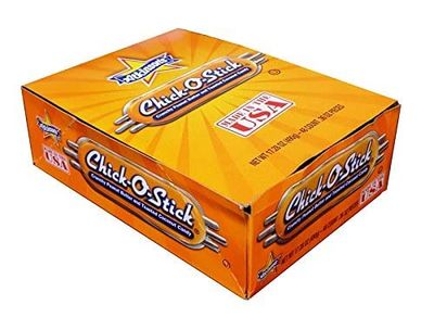Atkinson&#39;s Fun Size Chick-O-Sticks - Classic Coconut Peanut Butter Candy Gift - 0.36 oz. Sticks, Box of 48 By Lyza&#39;s Sweets Treats
