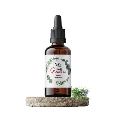 Organic Cold Pressed Oil, Hair Growth Oil made with Rosemary for Hair Growth, 100 Organic and Natural (pack1)