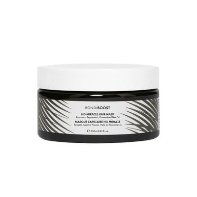 BONDIBOOST Miracle Hair Mask for Damaged Hair 8.45 fl oz, Deep Conditioning Hair Mask for Fine Hair, Clinically-Proven to Improve Split Ends, Argan Oil Biotinoyl Tripeptide-1 Formula, Sulfate Free
