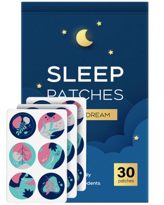 RAAYAM Sleep Patches, 30 Pack Upgraded Deep Sleep Patches for Adults, All Natural Deep Patch, Quick Acting Ingredients, for Men and Women, Easy to Use That Last All Night - Blue - 23
