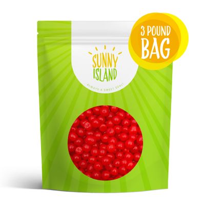 Cherry Sours 3-Pound Bag Chewy Classic Candy Treats