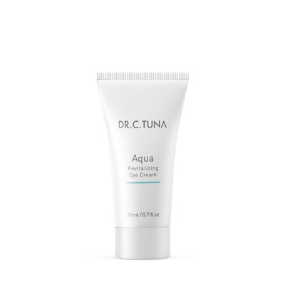 FARMASi Dr. C. Tuna Aqua Revitalizing Eye Cream - Hydrating Smoothing with Hyaluronic Acid Sea Water Complex, Vegan-Friendly, 0.7 fl.oz 20 ml