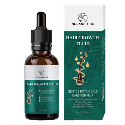 NULANCITIDE 30ml Scalp Serum, Strengthens Hair Roots Scalp Serum for Hair Growth and Dry Scalp, Thinning Hair