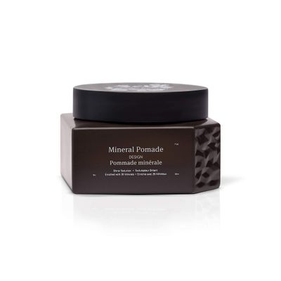 Saphira Mineral Pomade for Healthy Hair and Scalp, Strong and Flexible Hold for High Gloss Long-Lasting Style, Sulfate-Free, Paraben-Free, 3 Ounce
